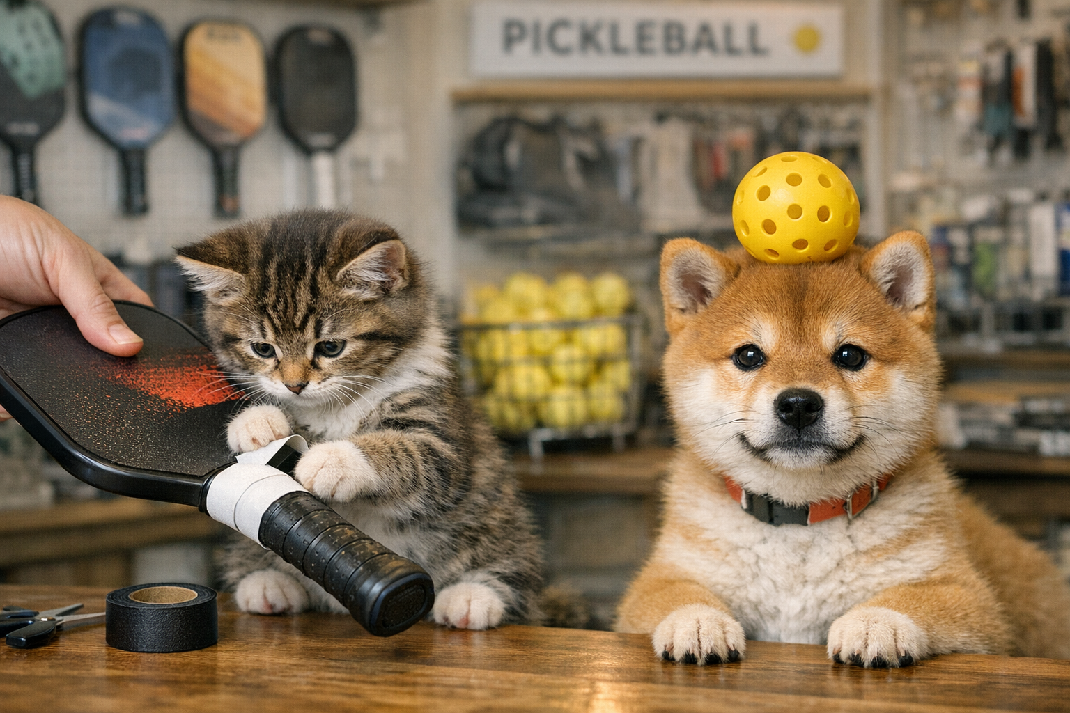 ピックルボールパドル専用のグリップテープ