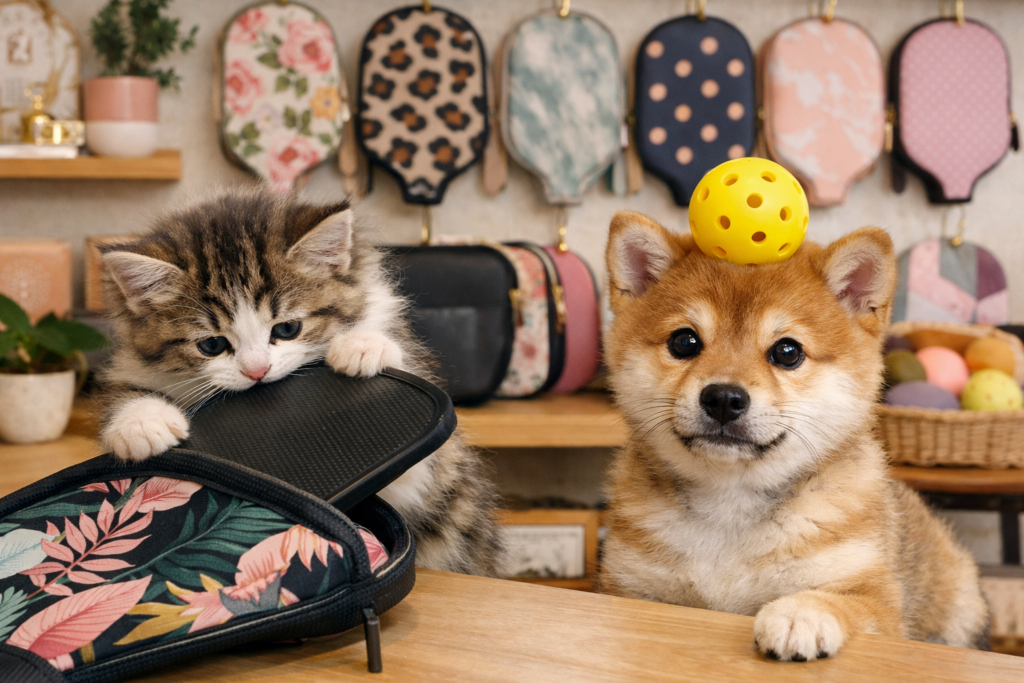 ピックルボールパドルカバー