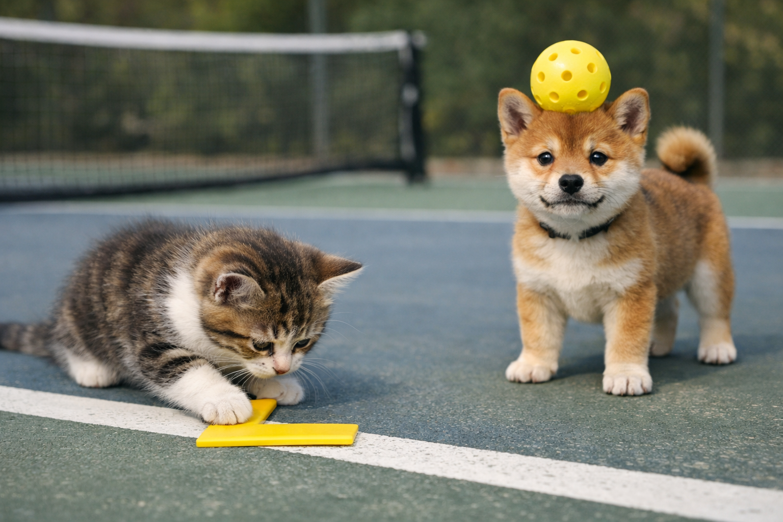 ピックルボールコートマーカー