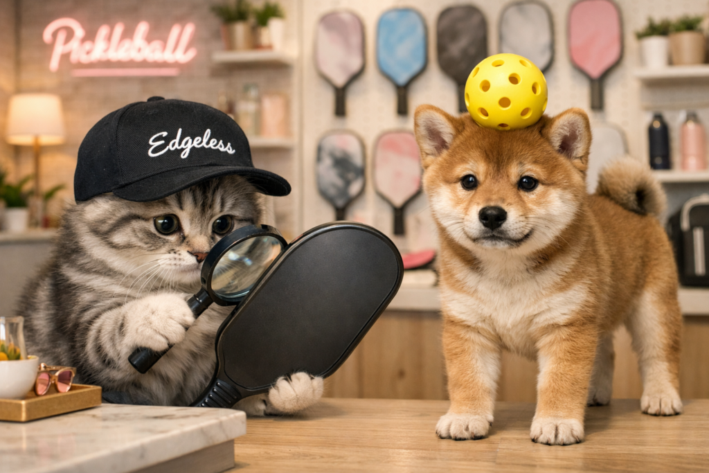 エッジレス✕ピックルボールパドル