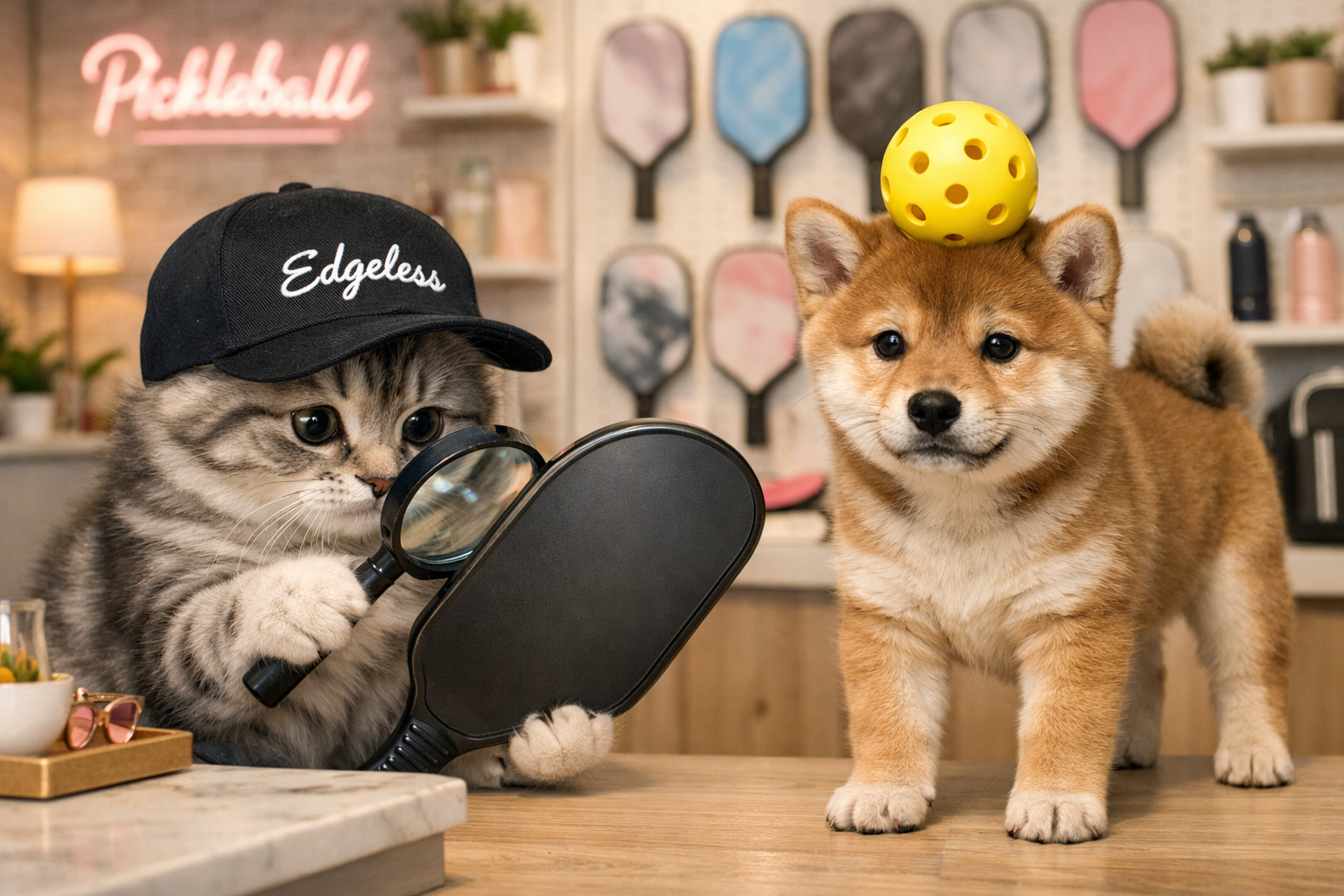 エッジレス✕ピックルボールパドル