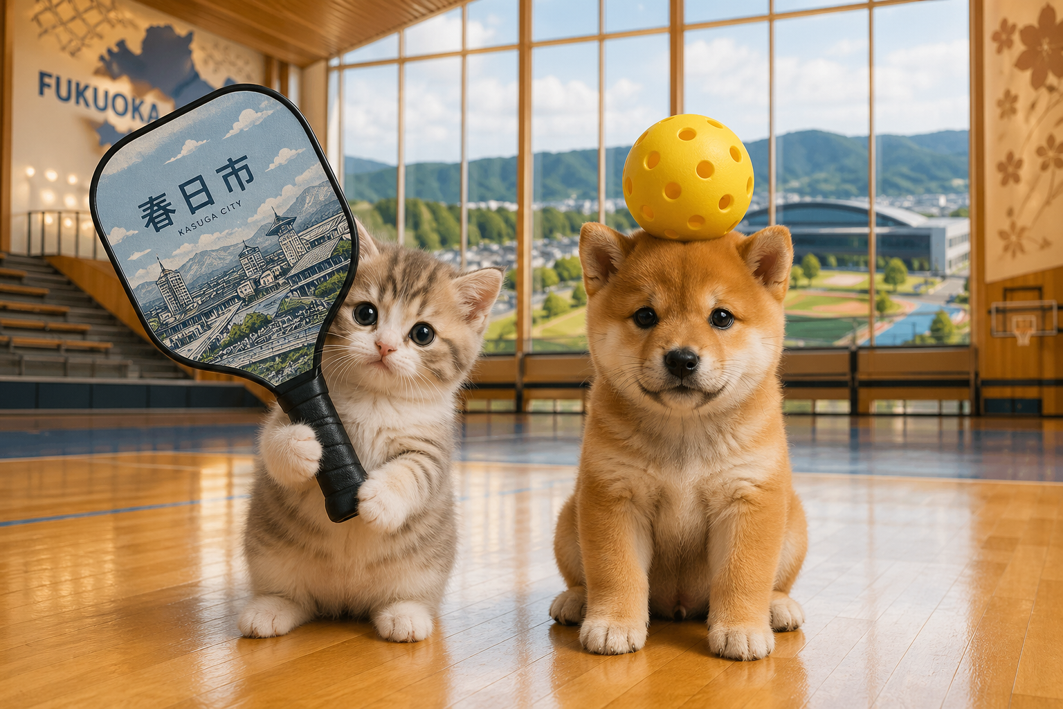 春日市✕ピックルボール