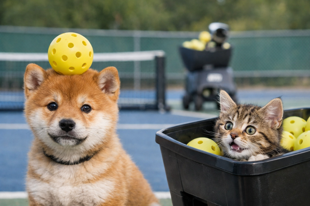 TITANのピックルボールマシーン