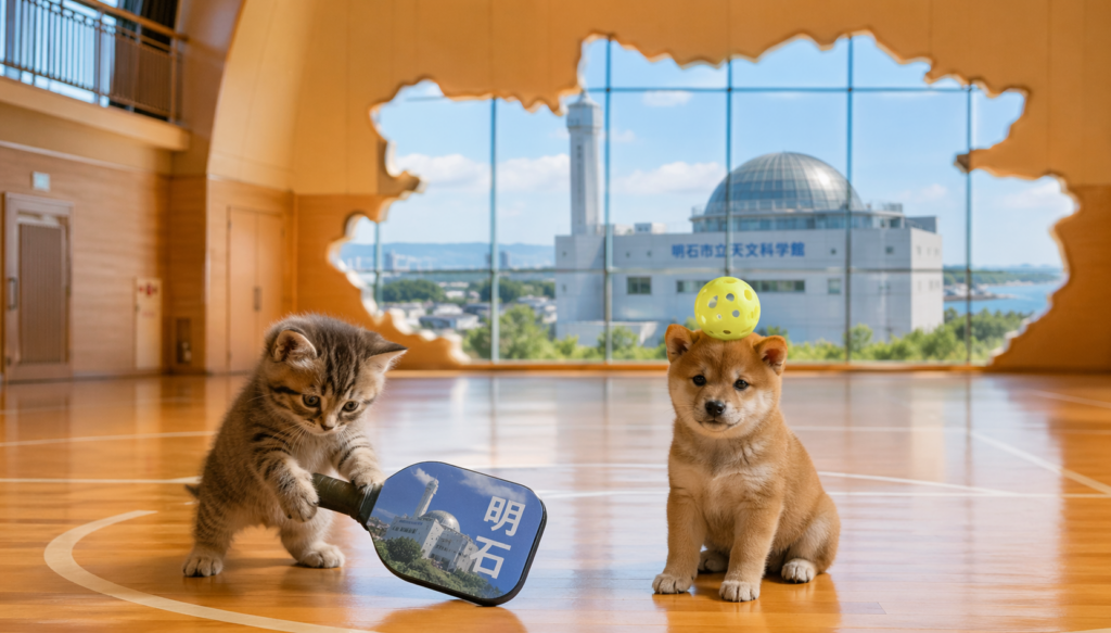 明石✕ピックルボール