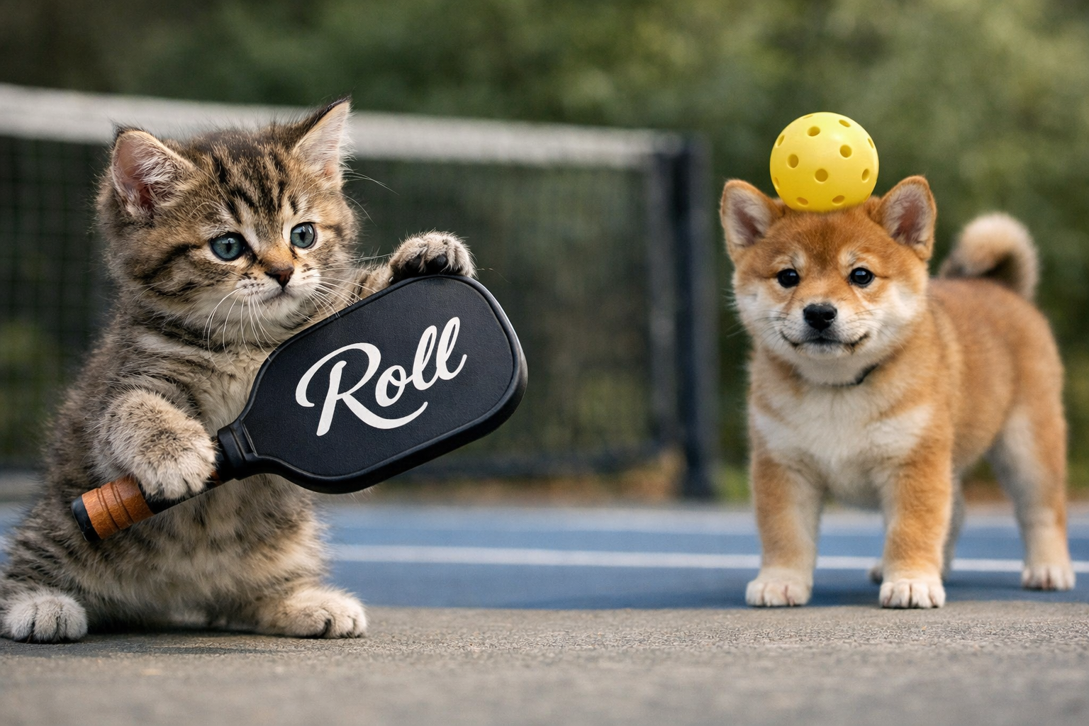 ピックルボールの「ロール」