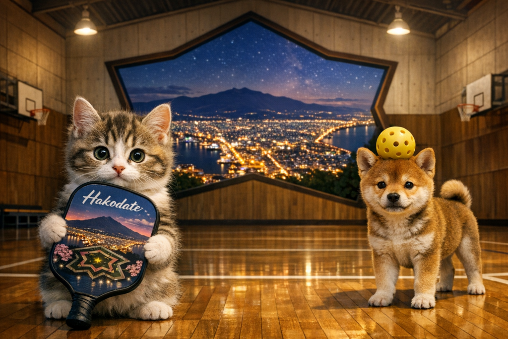 函館✕ピックルボール