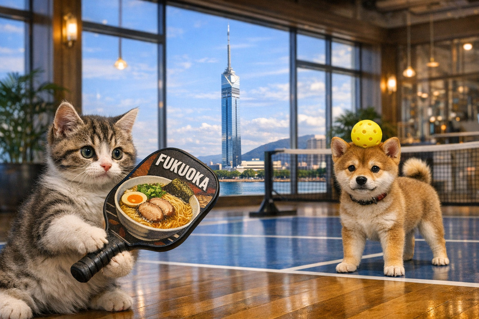 福岡市✕ピックルボール