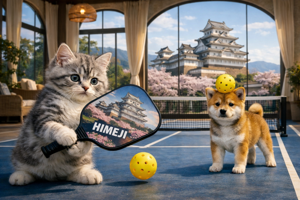 姫路城✕ピックルボール