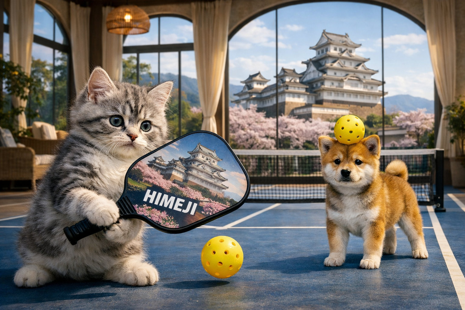 姫路城✕ピックルボール