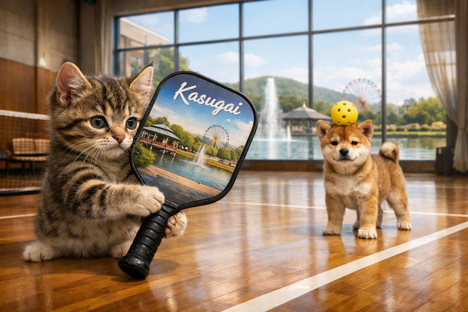 春日井市✕ピックルボール