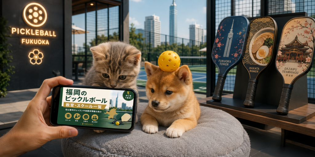 福岡のピックルボール教室・スクール一覧