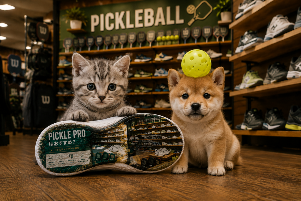ウイルソンのピックルボールシューズ「PICKLE PRO」はおすすめ?