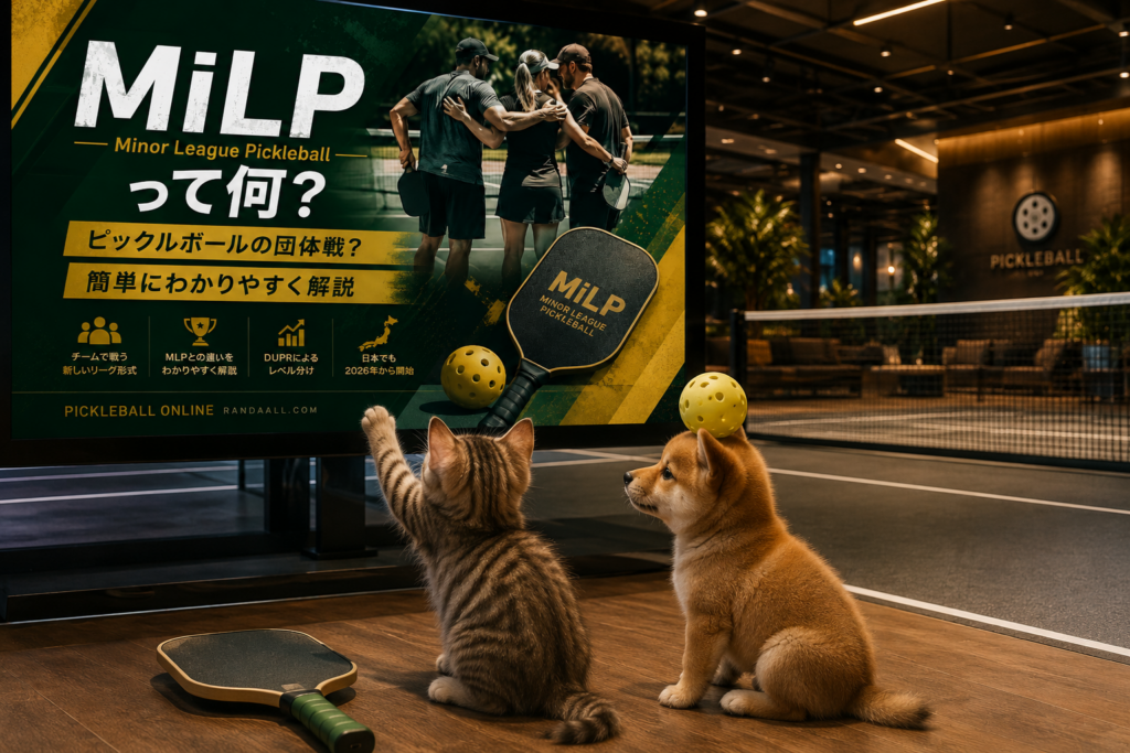 MiLP(Minor League Pickleball)って何?