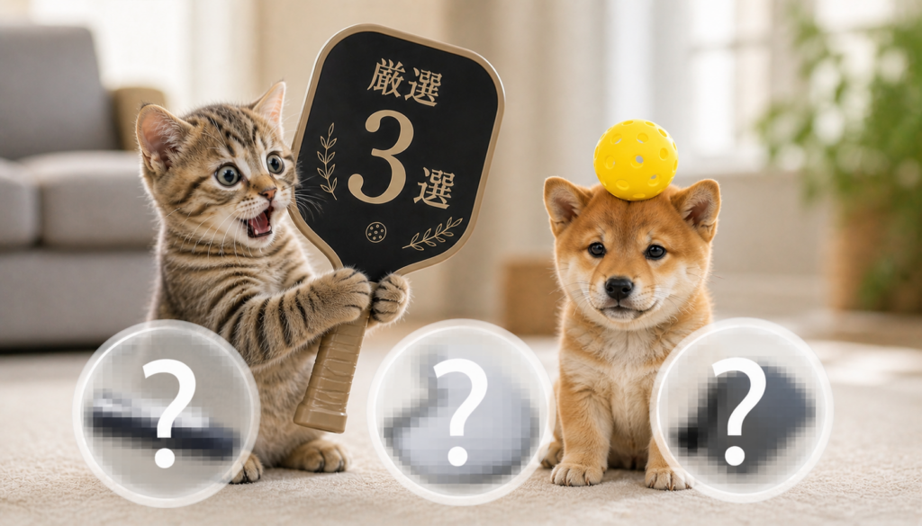 ピックルボール✕厳選３選