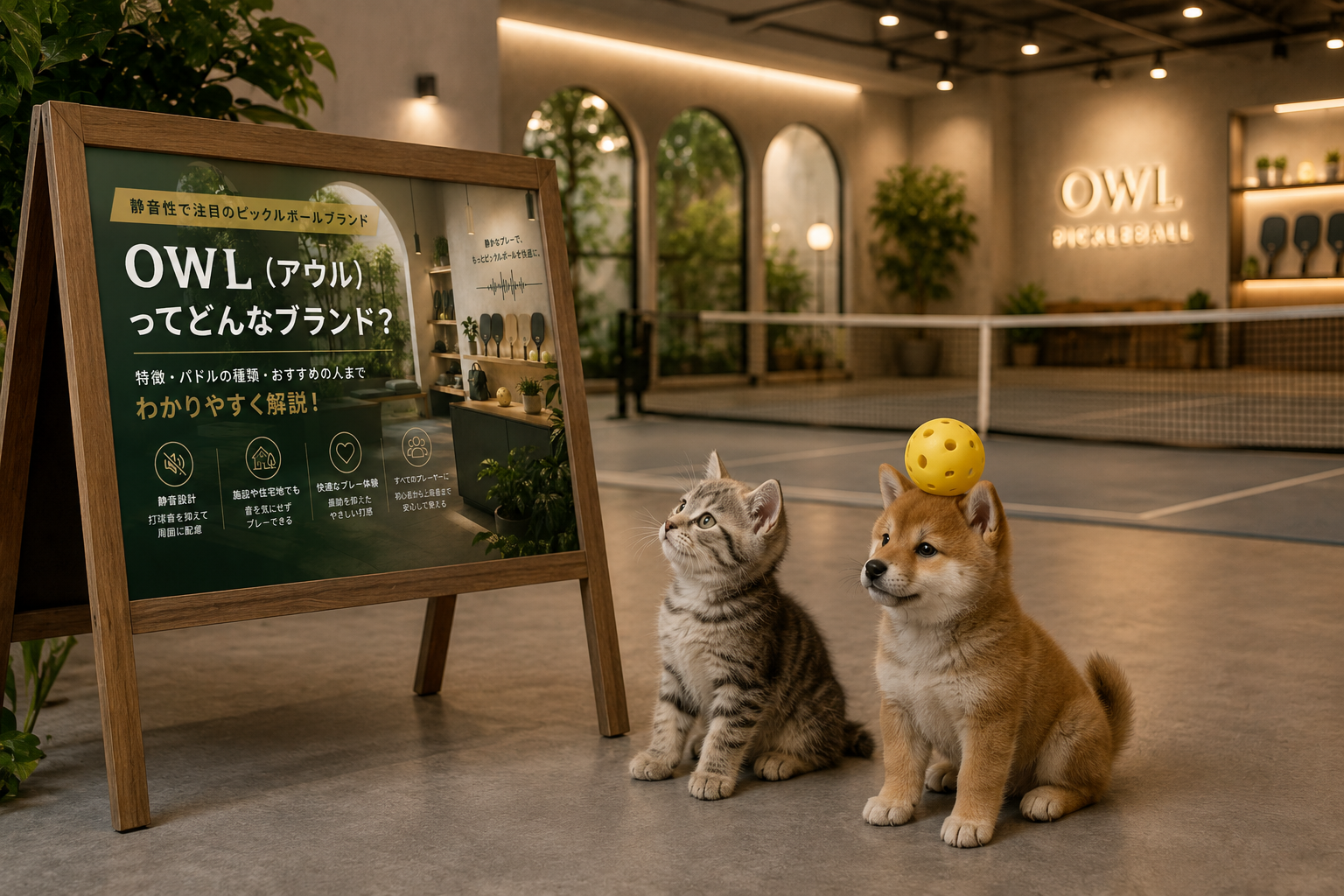 OWL（アウル）ってどんなピックルボールブランド？
