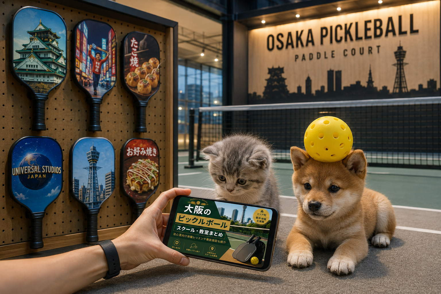 大阪のピックルボールスクール・教室まとめ