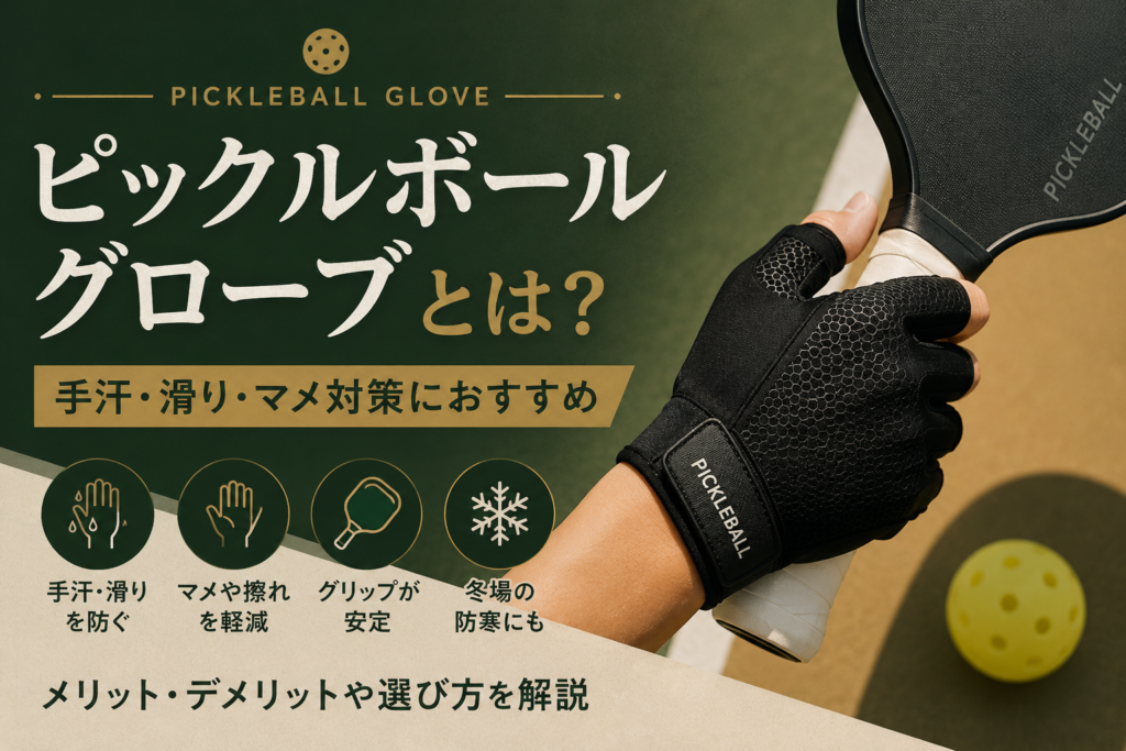 ピックルボールグローブとは？