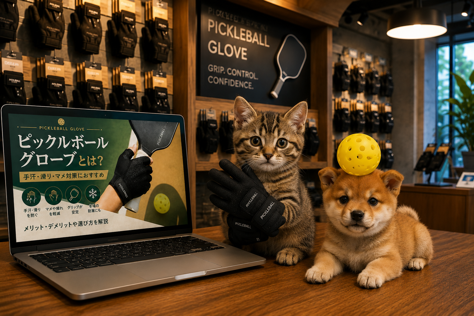 ピックルボールグローブとは？