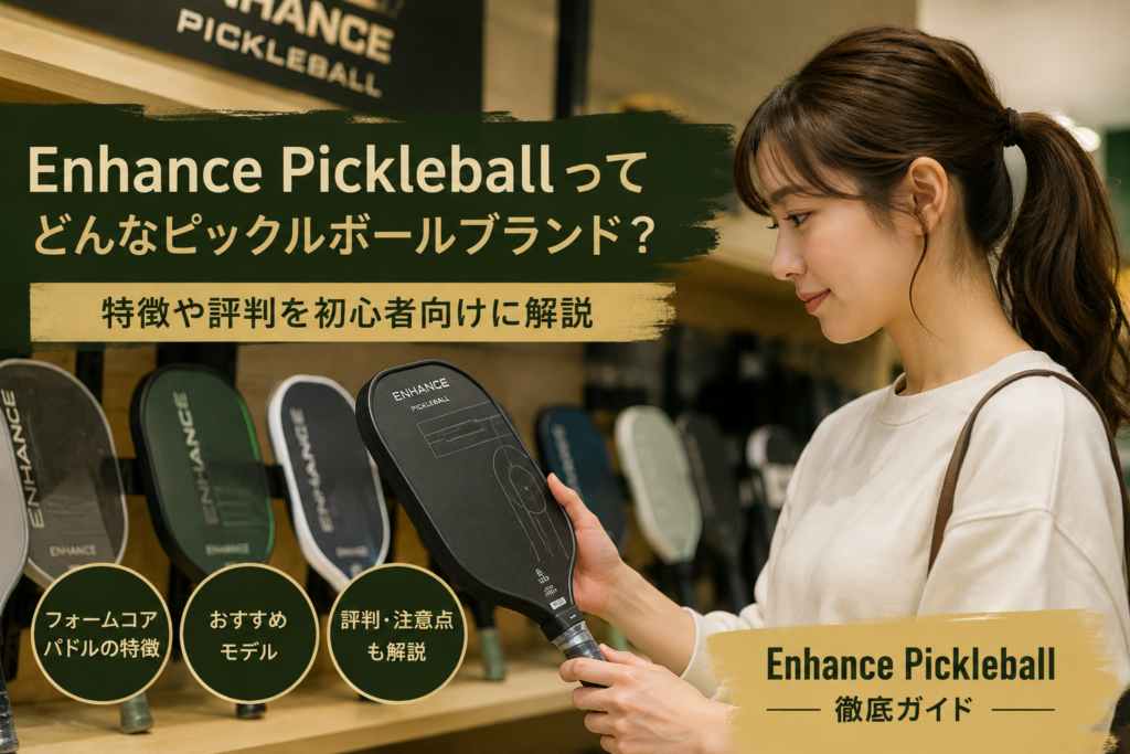 Enhance Pickleballってどんなピックルボールブランド？