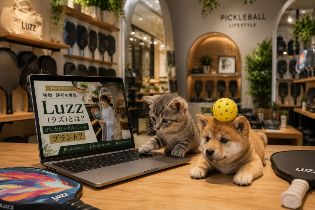 Luzz（ラズ）とは？どんなピックルボールブランド？