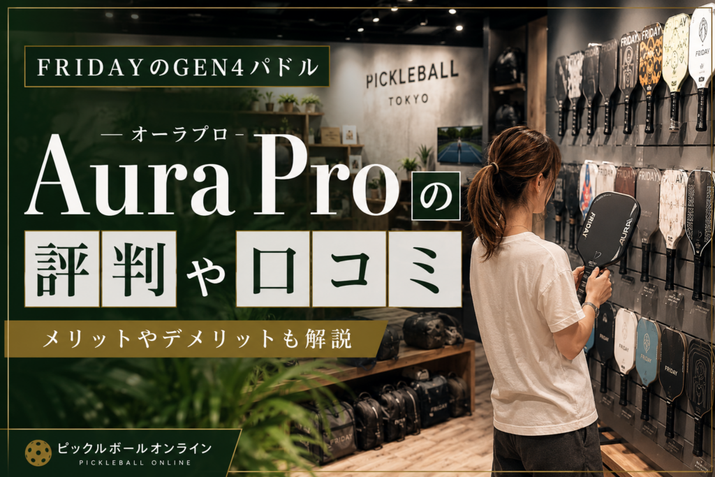 FRIDAYのGEN4パドル「Aura Pro(オーラプロ)」の評判や口コミ|メリットやデメリットも解説