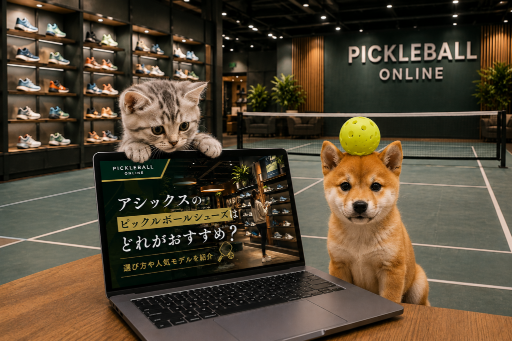 アシックスのピックルボールシューズはどれがおすすめ?選び方や人気モデルを紹介
