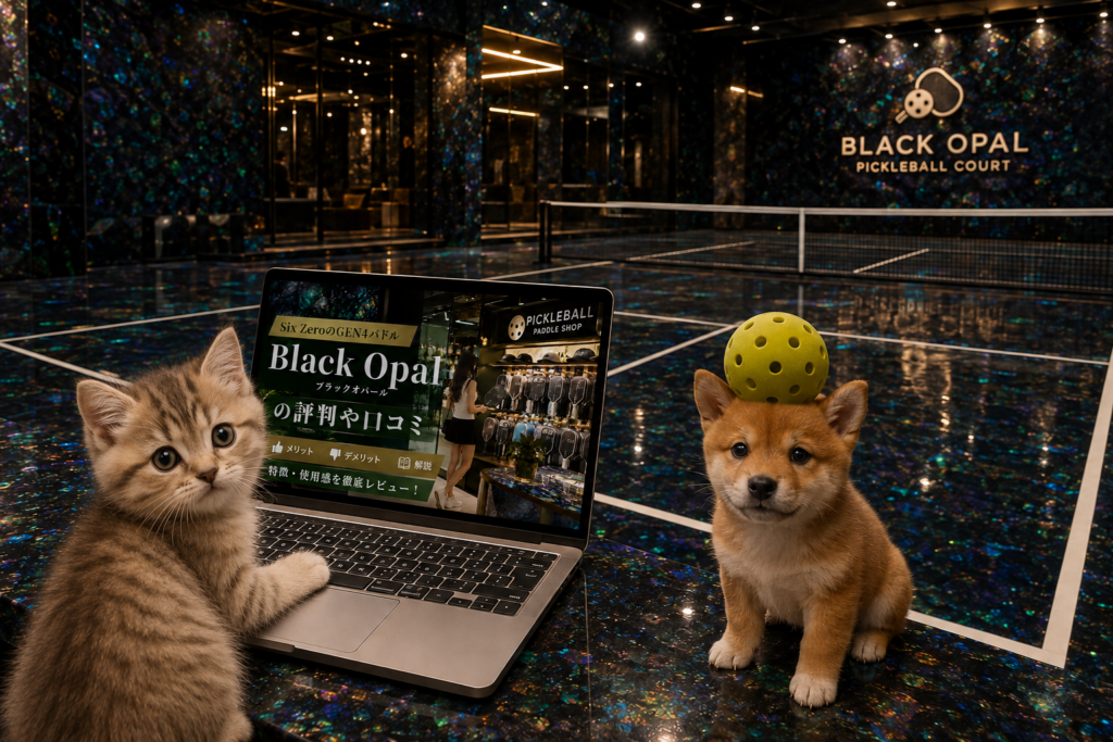 Six ZeroのGEN4パドル「Black Opal(ブラックオパール)」の評判や口コミ