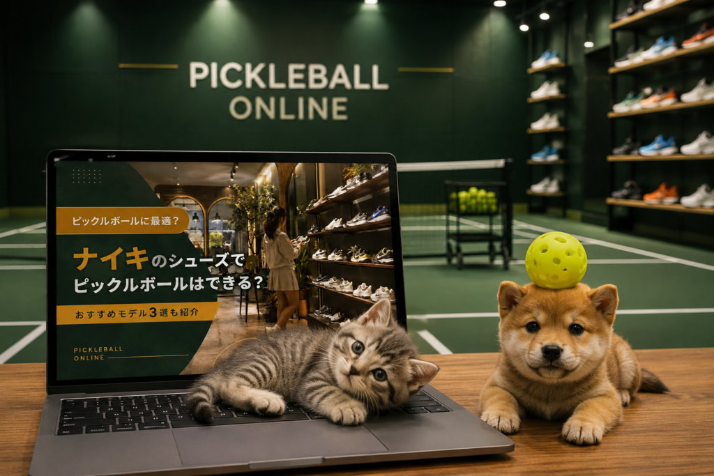 ナイキのシューズでピックルボールはできる？おすすめモデル3選も紹介