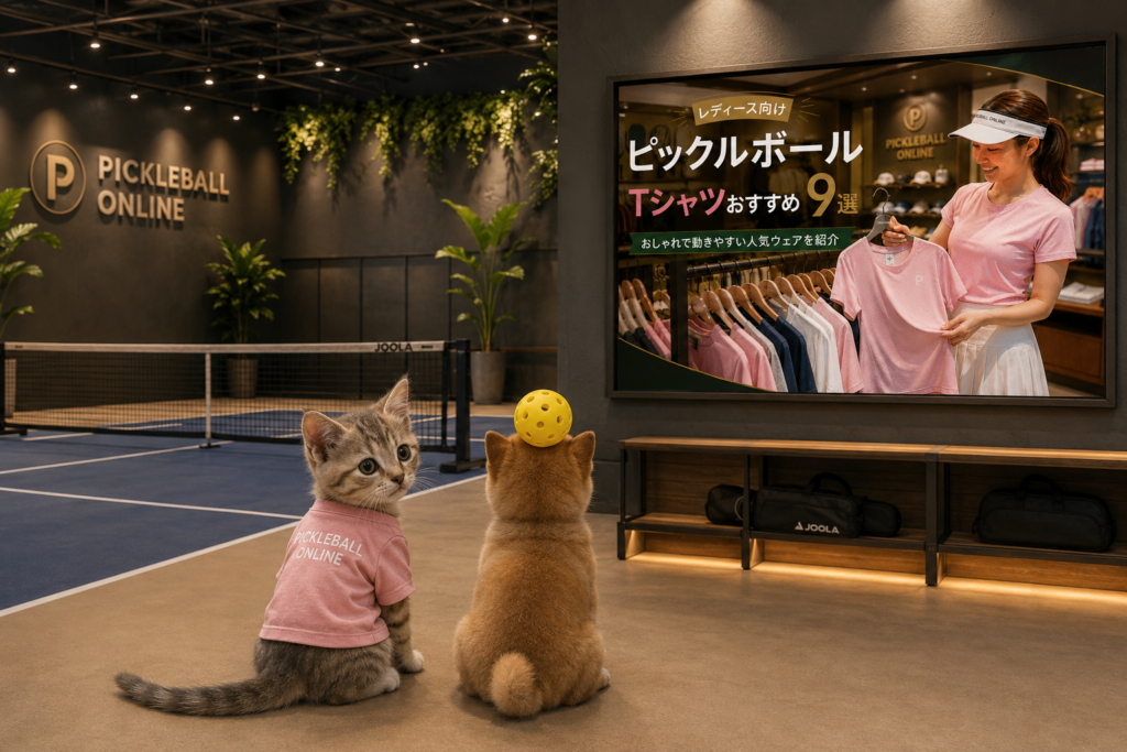 レディース向けピックルボールTシャツおすすめ9選|おしゃれで動きやすい人気ウェアを紹介