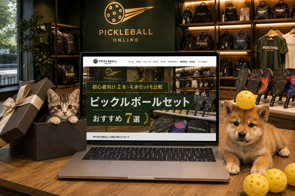 ピックルボールセットおすすめ7選|初心者向け2本・4本セットを比較