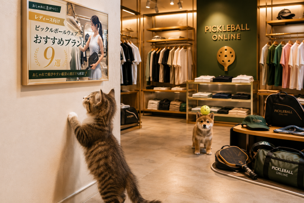 レディース向けピックルボールウェアおすすめブランド9選｜おしゃれで動きやすい服装の選び方