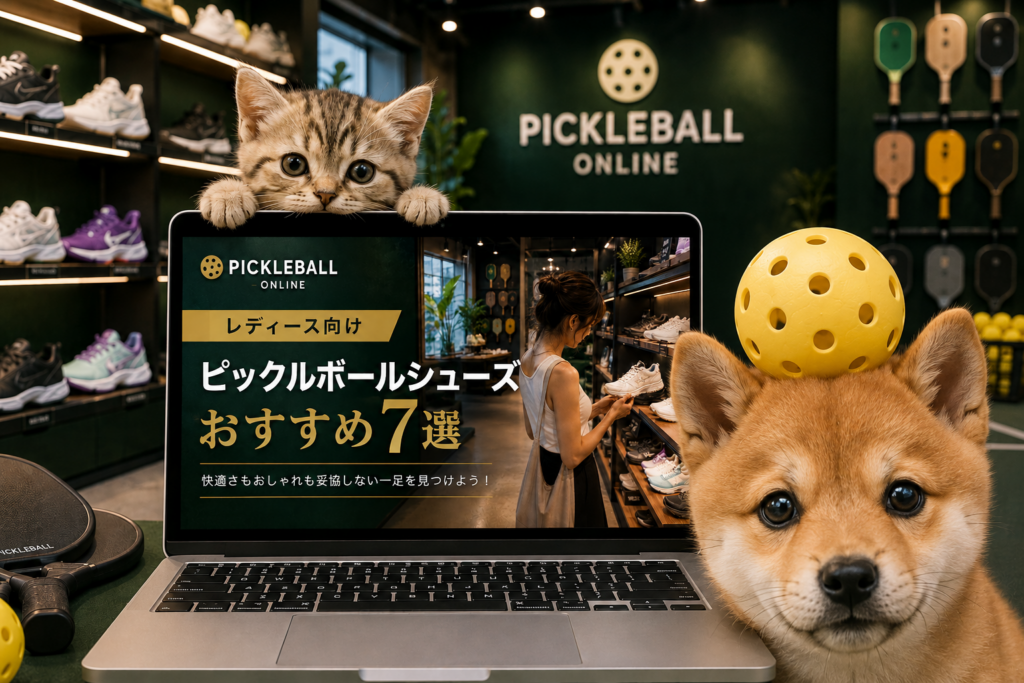 レディース向けピックルボールシューズおすすめ7選