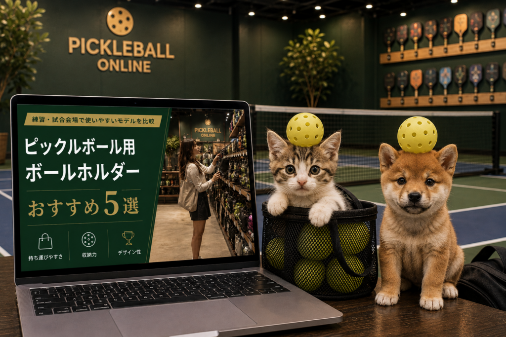 ピックルボール用ボールホルダーおすすめ5選｜練習・試合会場で使いやすいモデルを比較