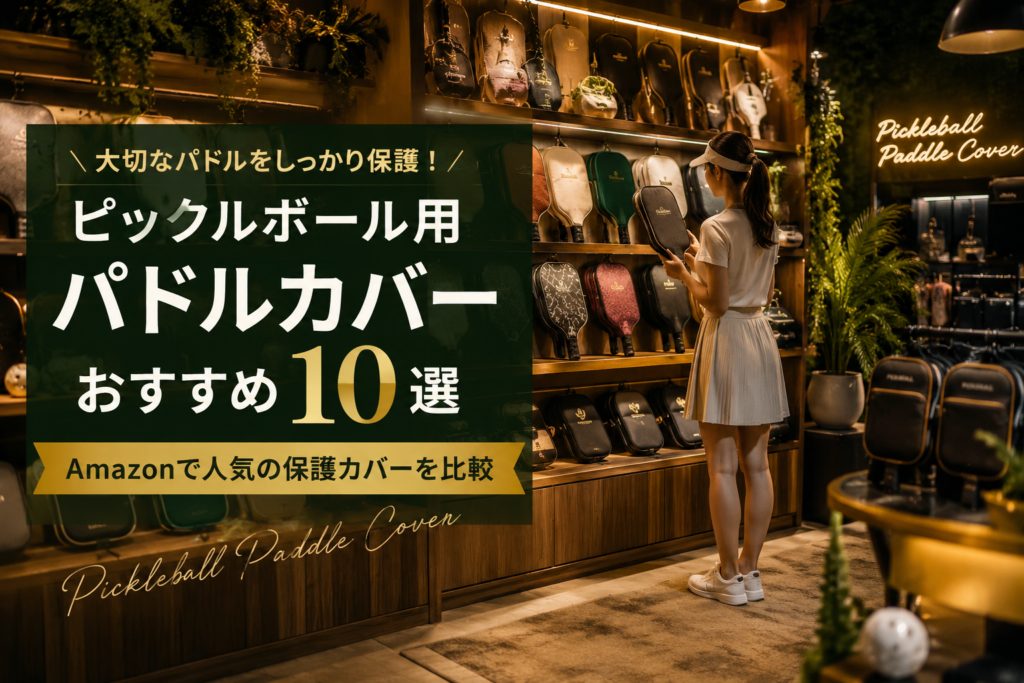 ピックルボール用パドルカバーおすすめ10選|Amazonで人気の保護カバーを比較