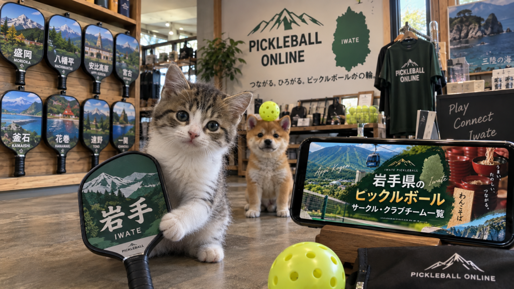 岩手県のピックルボールサークル・クラブチーム一覧