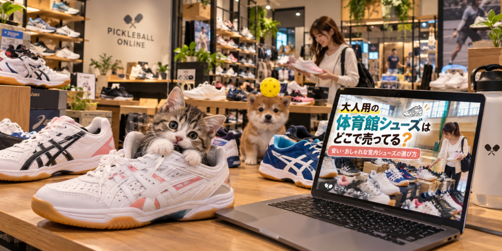 大人用の体育館シューズはどこで売ってる？安い・おしゃれな室内シューズの選び方