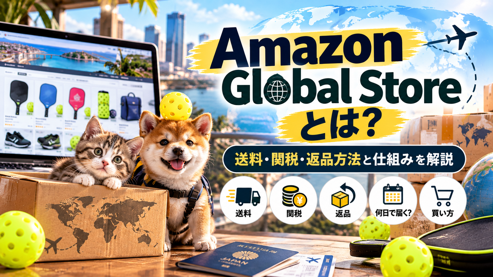 Amazon Global Storeとは？送料・関税・返品方法と仕組みを解説
